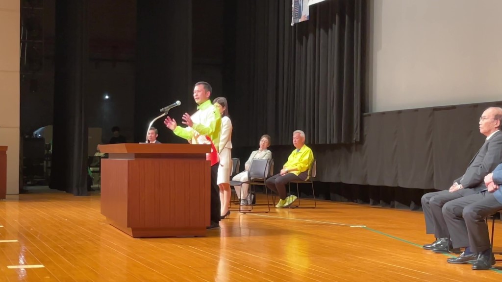 多治見市長を目指す高木貴行の総決起大会。4月20バロー文化ホールにて開催。大勢の支援者、応援ゲストの方々にお集まりいただきました。